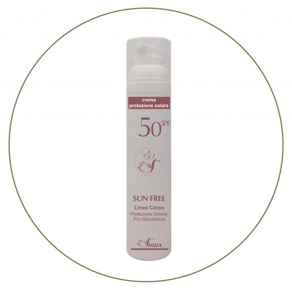 Crema protezione solare media/bassa 50 SPF